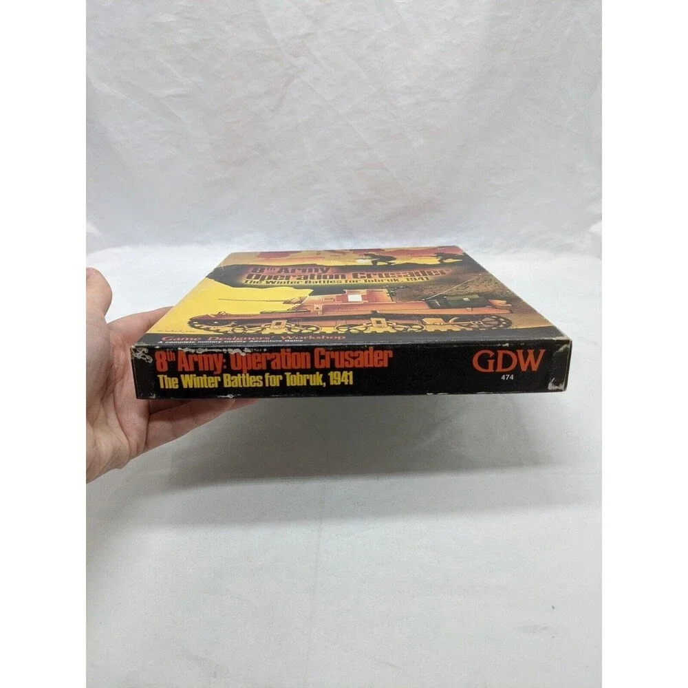 GDW 8th Army Operation Crusader The Winter Battles For Tobruk 1941 Board Game